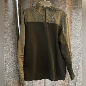 Browning quarter zip, large
